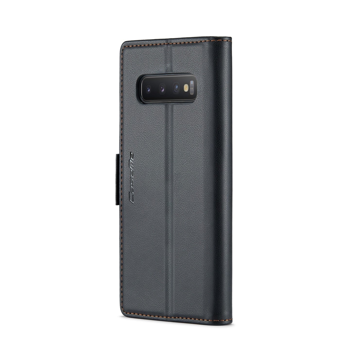 Samsung Galaxy S10+ Leather Wallet Case - RFID Blocking, Stand Function, Card Slots-buycases.co.uk