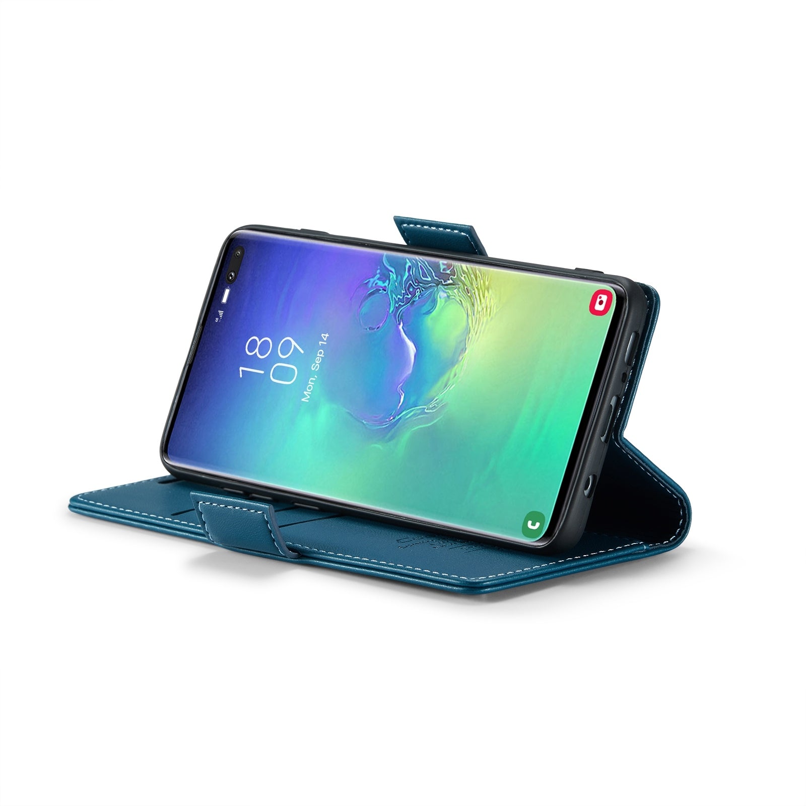 Samsung Galaxy S10+ Leather Wallet Case - RFID Blocking, Stand Function, Card Slots-buycases.co.uk