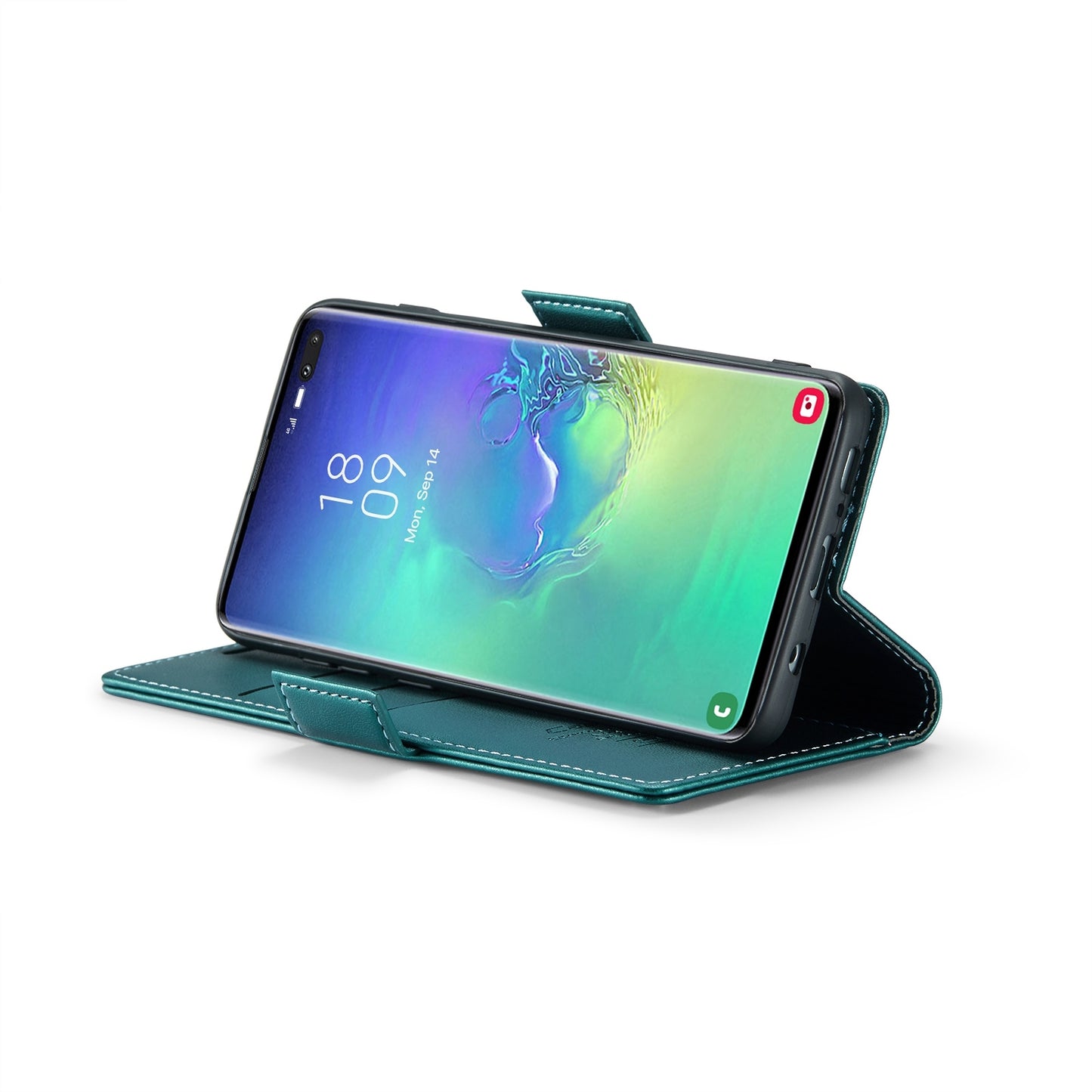 Samsung Galaxy S10+ Leather Wallet Case - RFID Blocking, Stand Function, Card Slots-buycases.co.uk