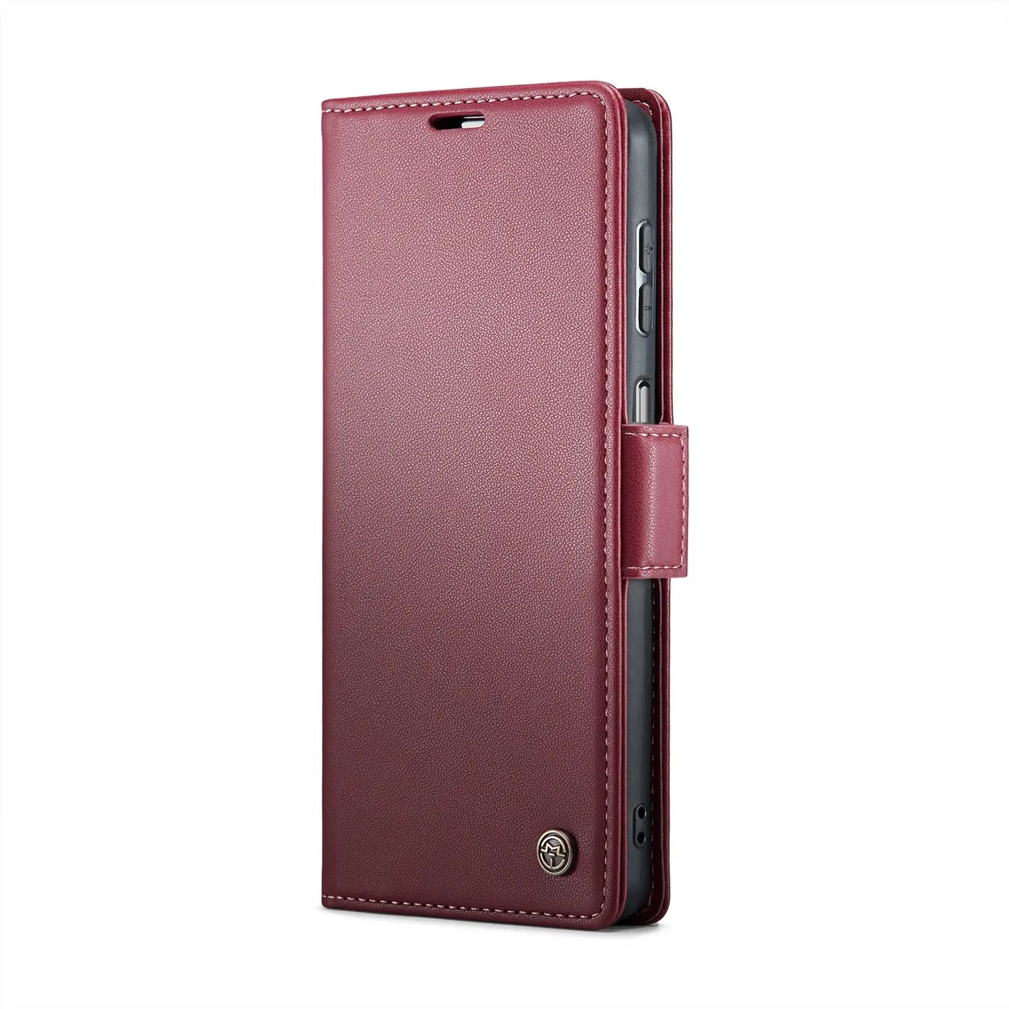 Samsung Galaxy A22 5g Leather Wallet Case - RFID Blocking, Stand Function, Card Slots-buycases.co.uk