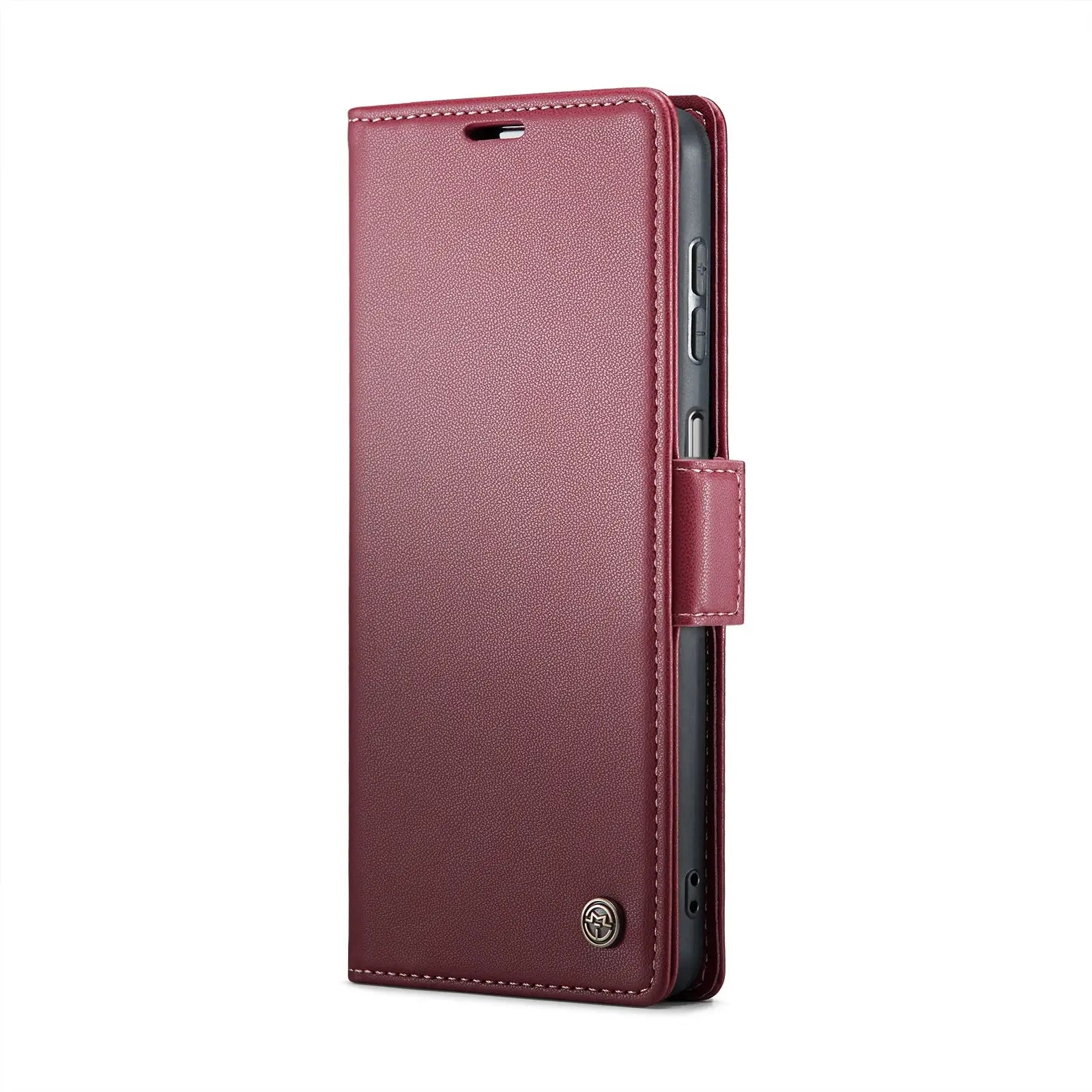 Samsung Galaxy A22 5g Leather Wallet Case - RFID Blocking, Stand Function, Card Slots-buycases.co.uk
