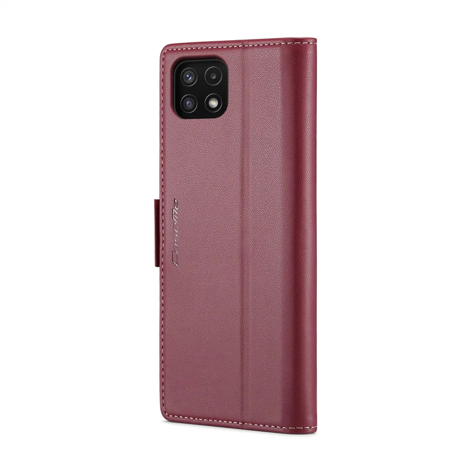 Samsung Galaxy A22 5g Leather Wallet Case - RFID Blocking, Stand Function, Card Slots-buycases.co.uk