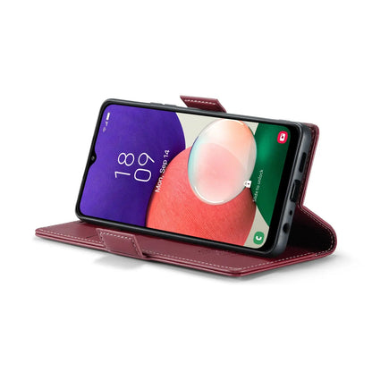 Samsung Galaxy A22 5g Leather Wallet Case - RFID Blocking, Stand Function, Card Slots-buycases.co.uk
