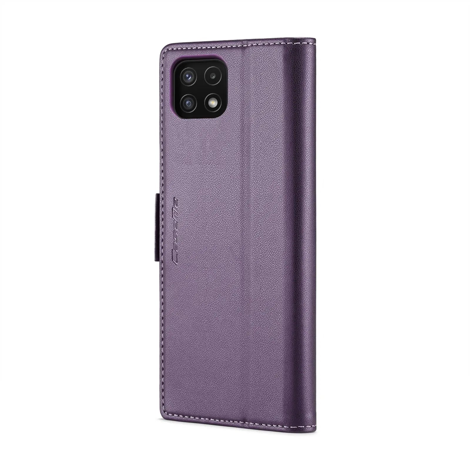 Samsung Galaxy A22 5g Leather Wallet Case - RFID Blocking, Stand Function, Card Slots-buycases.co.uk