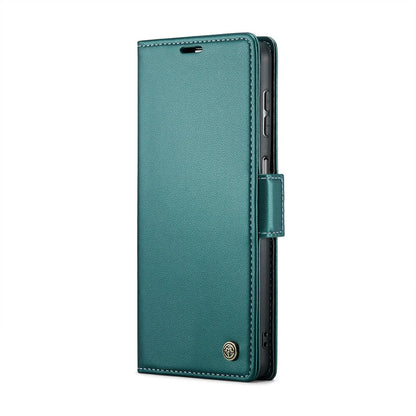 Samsung Galaxy A14 4g/5g Leather Wallet Case - RFID Blocking, Stand Function, Card Slots-buycases.co.uk
