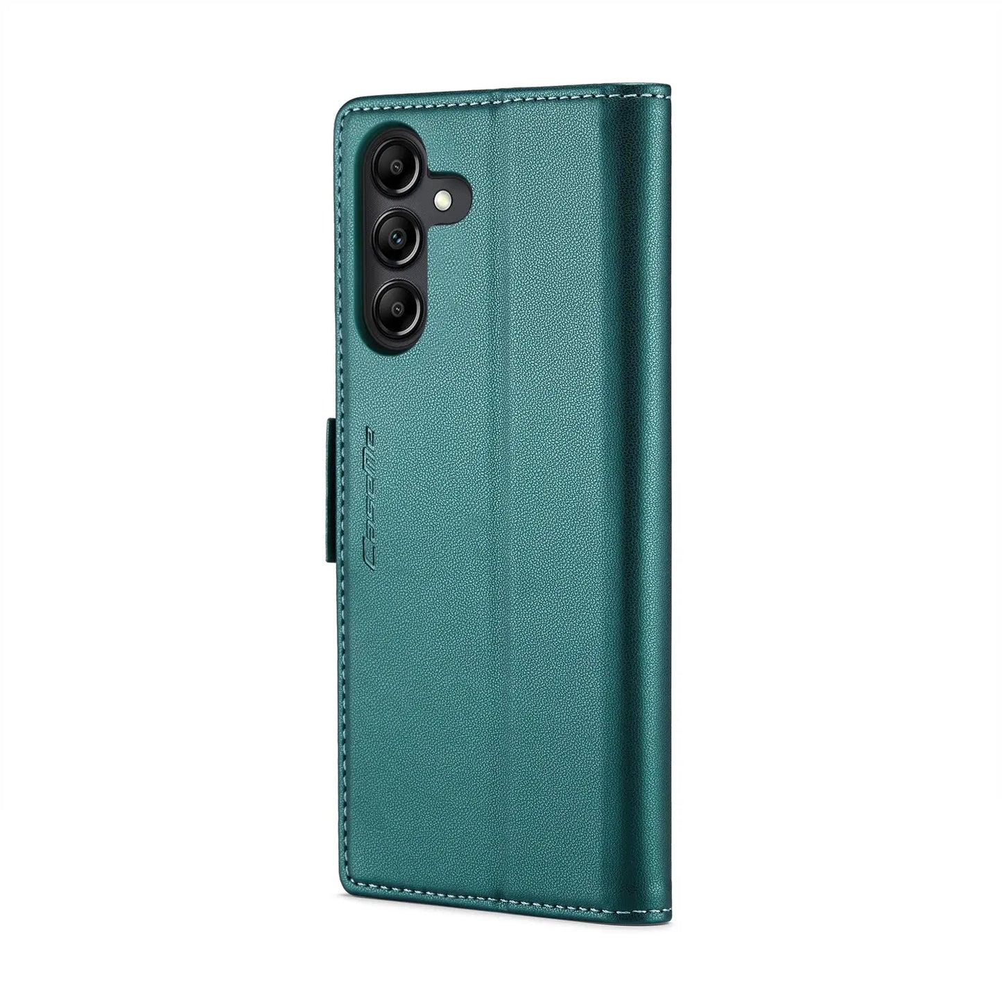 Samsung Galaxy A14 4g/5g Leather Wallet Case - RFID Blocking, Stand Function, Card Slots-buycases.co.uk