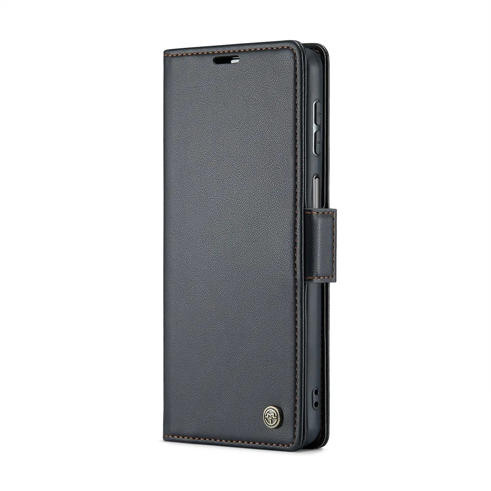 Samsung Galaxy A24 4g Leather Wallet Case - RFID Blocking, Stand Function, Card Slots-buycases.co.uk
