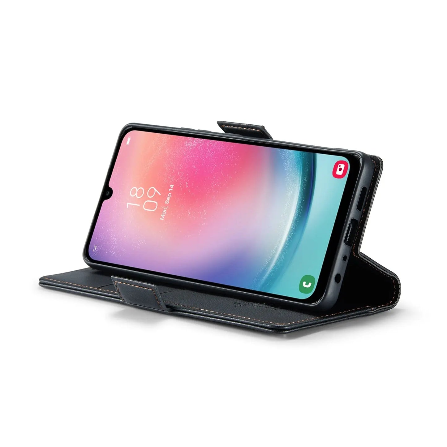 Samsung Galaxy A24 4g Leather Wallet Case - RFID Blocking, Stand Function, Card Slots-buycases.co.uk