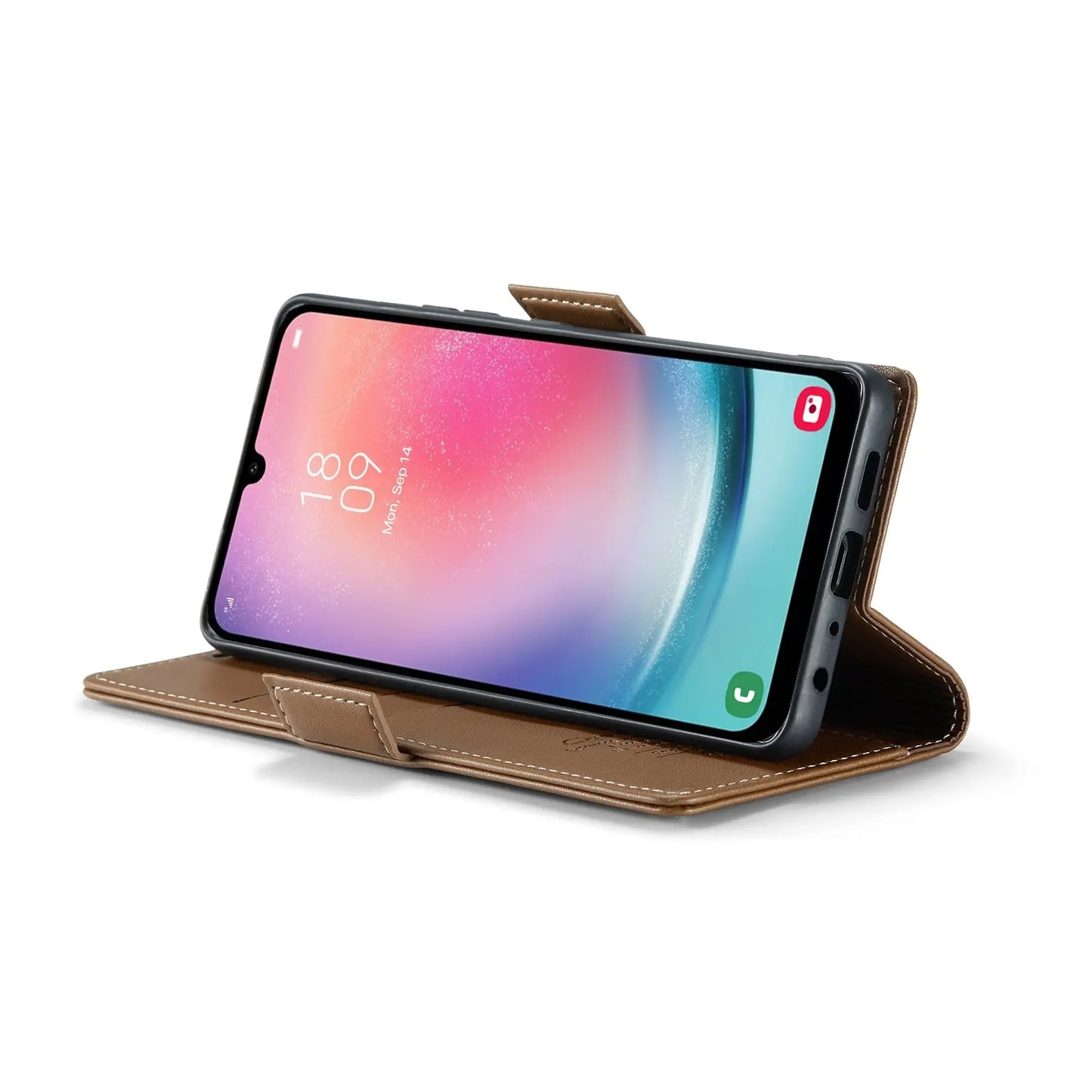 Samsung Galaxy A24 4g Leather Wallet Case - RFID Blocking, Stand Function, Card Slots-buycases.co.uk