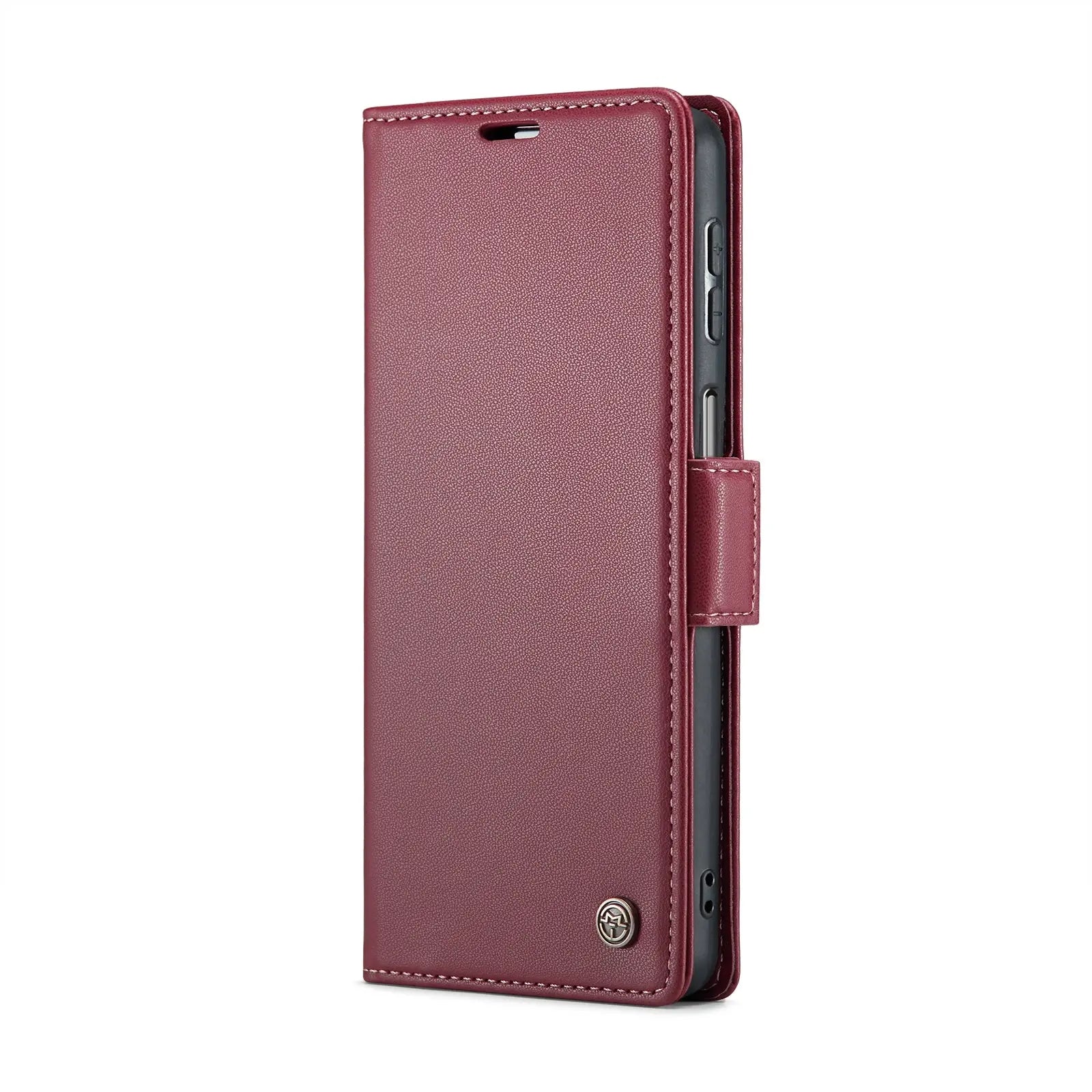 Samsung Galaxy A24 4g Leather Wallet Case - RFID Blocking, Stand Function, Card Slots-buycases.co.uk
