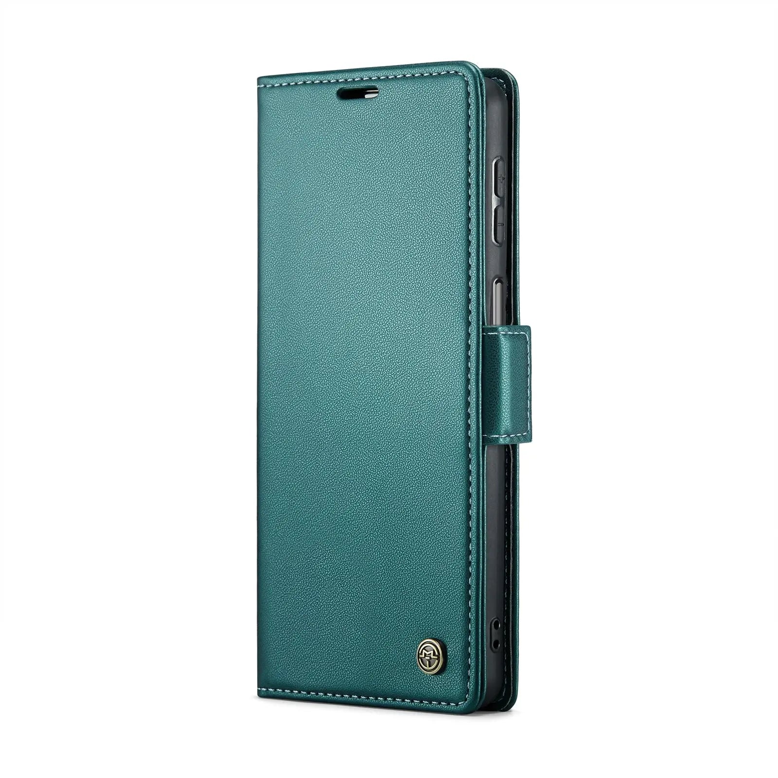 Samsung Galaxy A24 4g Leather Wallet Case - RFID Blocking, Stand Function, Card Slots-buycases.co.uk