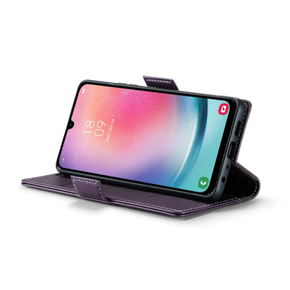 Samsung Galaxy A24 4g Leather Wallet Case - RFID Blocking, Stand Function, Card Slots-buycases.co.uk