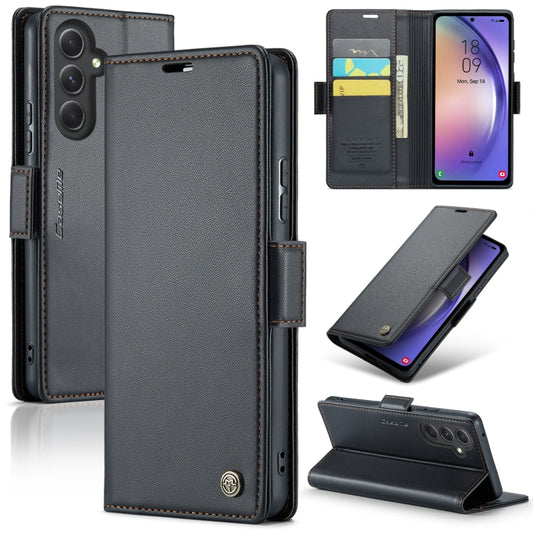 Samsung Galaxy A54 5g Leather Wallet Case - RFID Blocking, Stand Function, Card Slots-buycases.co.uk