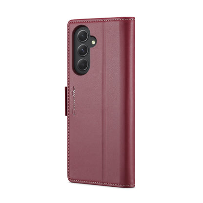 Samsung Galaxy A54 5g Leather Wallet Case - RFID Blocking, Stand Function, Card Slots-buycases.co.uk