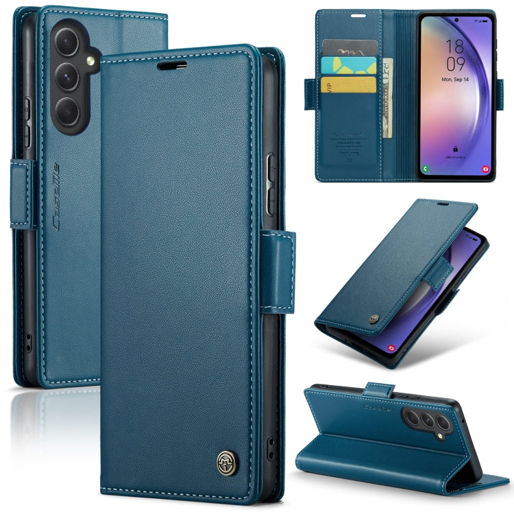 Samsung Galaxy A54 5g Leather Wallet Case - RFID Blocking, Stand Function, Card Slots-buycases.co.uk