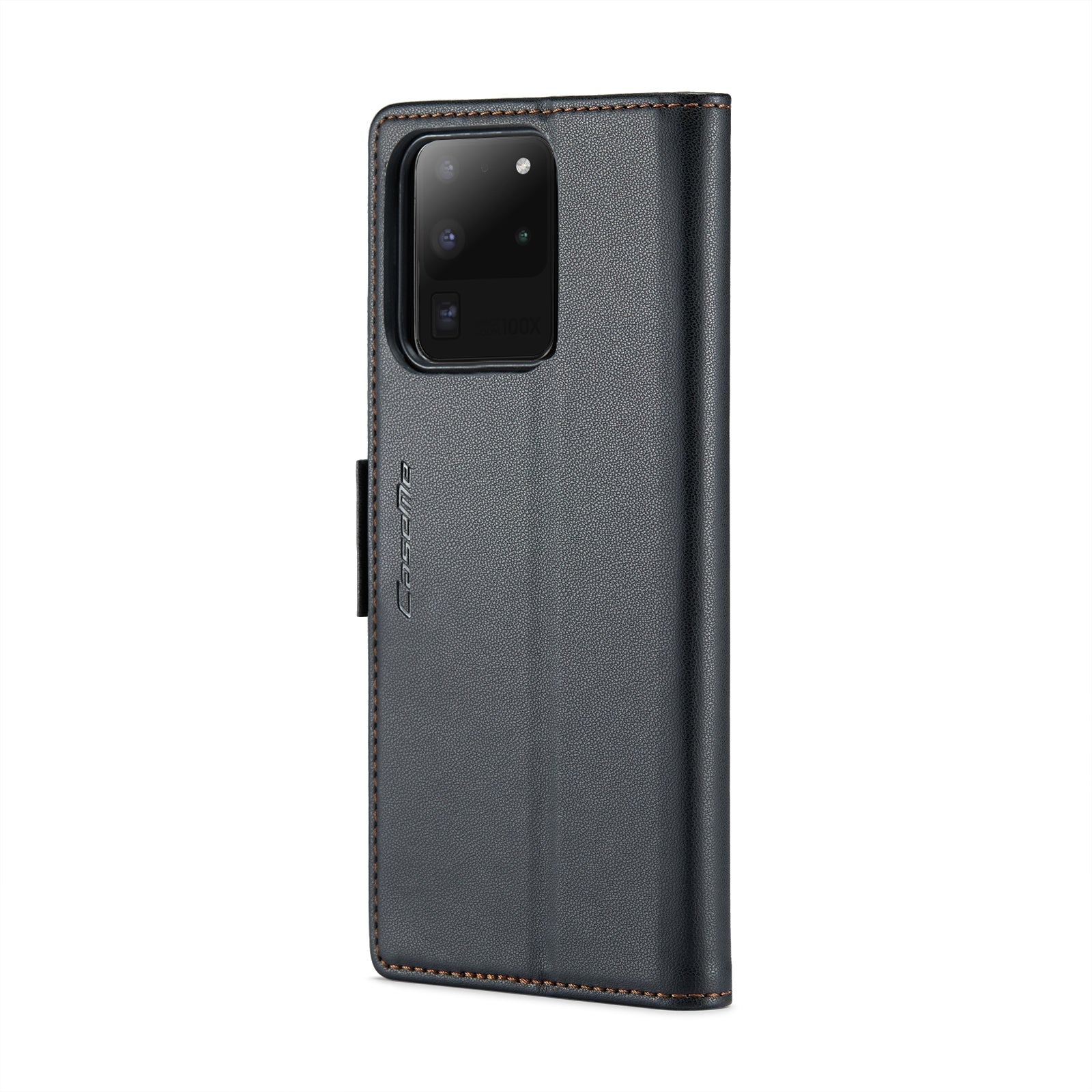 Samsung Galaxy S20 Ultra Leather Wallet Case - RFID Blocking, Stand Function, Card Slots-buycases.co.uk