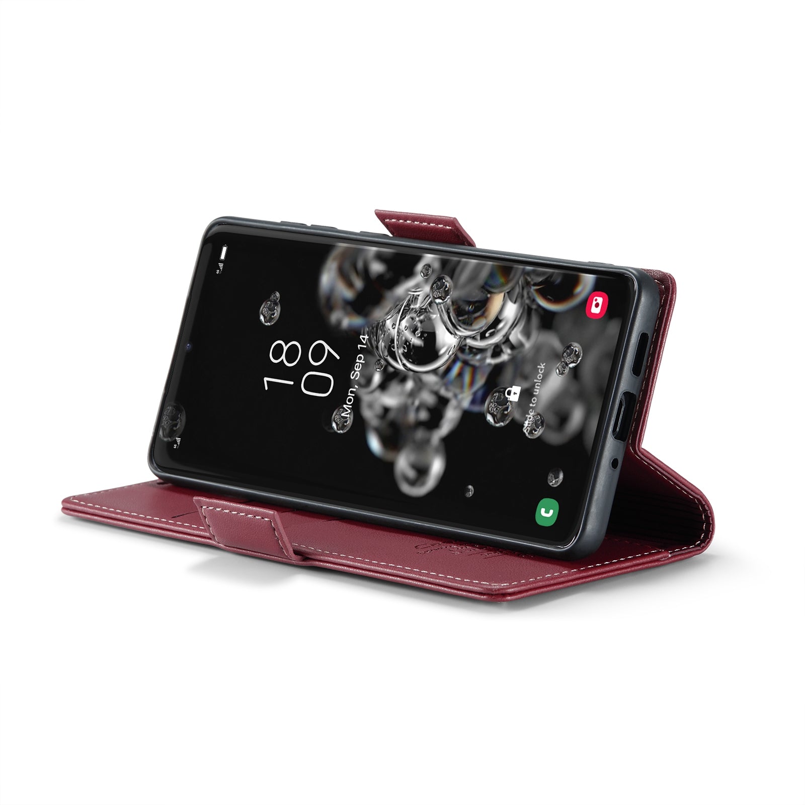 Samsung Galaxy S20 Ultra Leather Wallet Case - RFID Blocking, Stand Function, Card Slots-buycases.co.uk