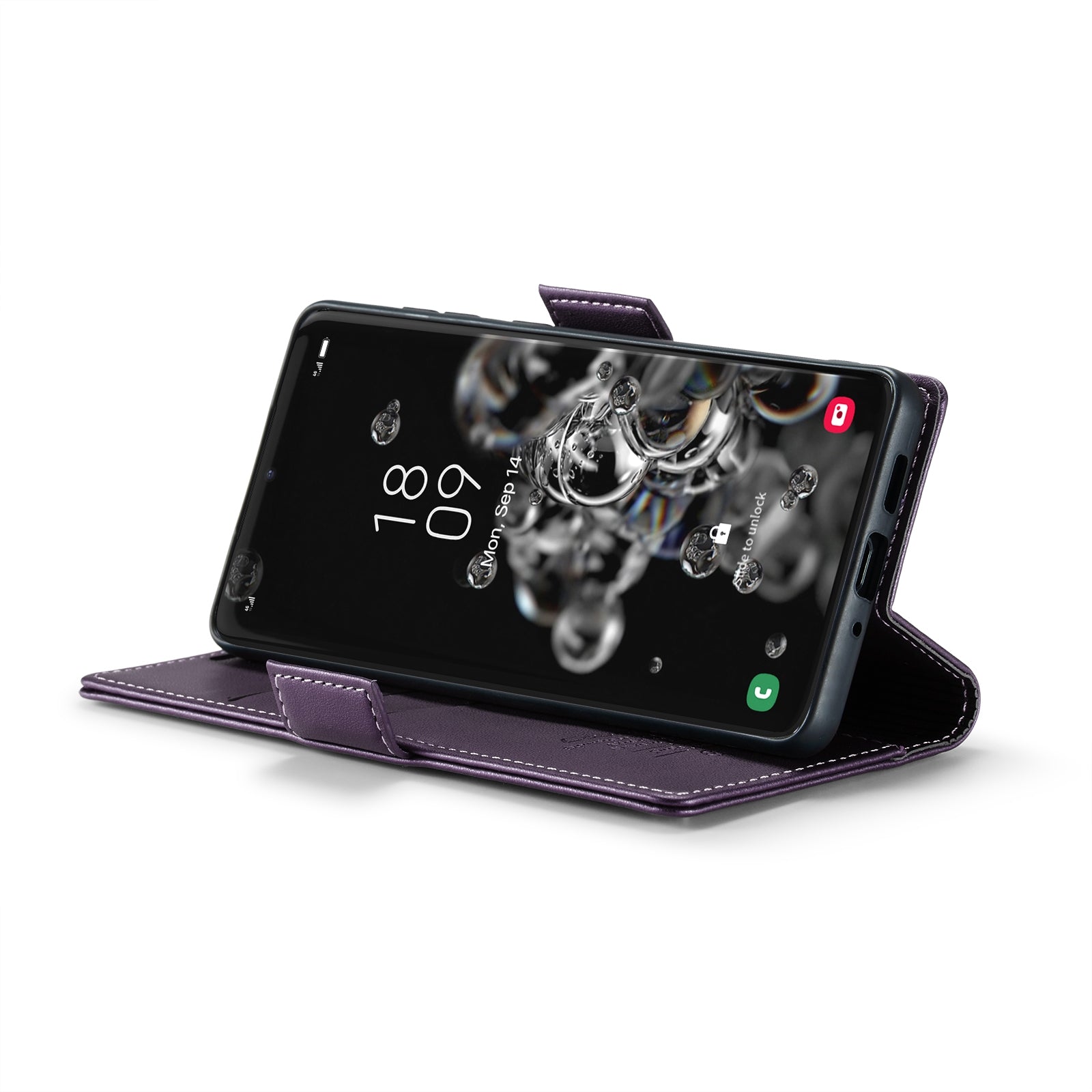 Samsung Galaxy S20 Ultra Leather Wallet Case - RFID Blocking, Stand Function, Card Slots-buycases.co.uk