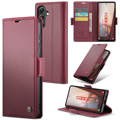 Samsung Galaxy S23 FE 5g Leather Wallet Case - RFID Blocking, Stand Function, Card Slots-buycases.co.uk