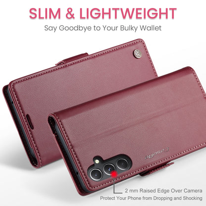 Samsung Galaxy S23 FE 5g Leather Wallet Case - RFID Blocking, Stand Function, Card Slots-buycases.co.uk