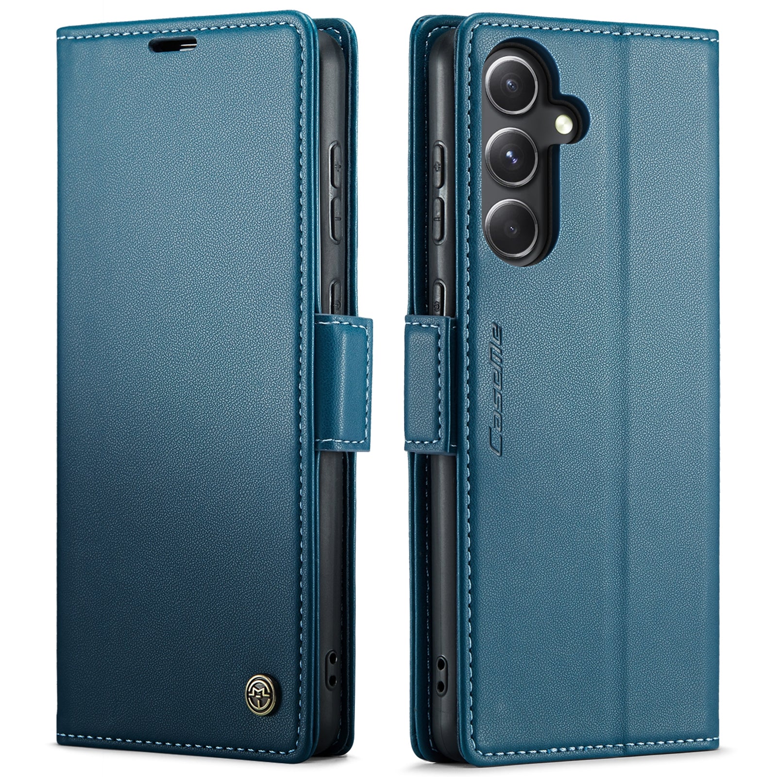 Samsung Galaxy S23 FE 5g Leather Wallet Case - RFID Blocking, Stand Function, Card Slots-buycases.co.uk