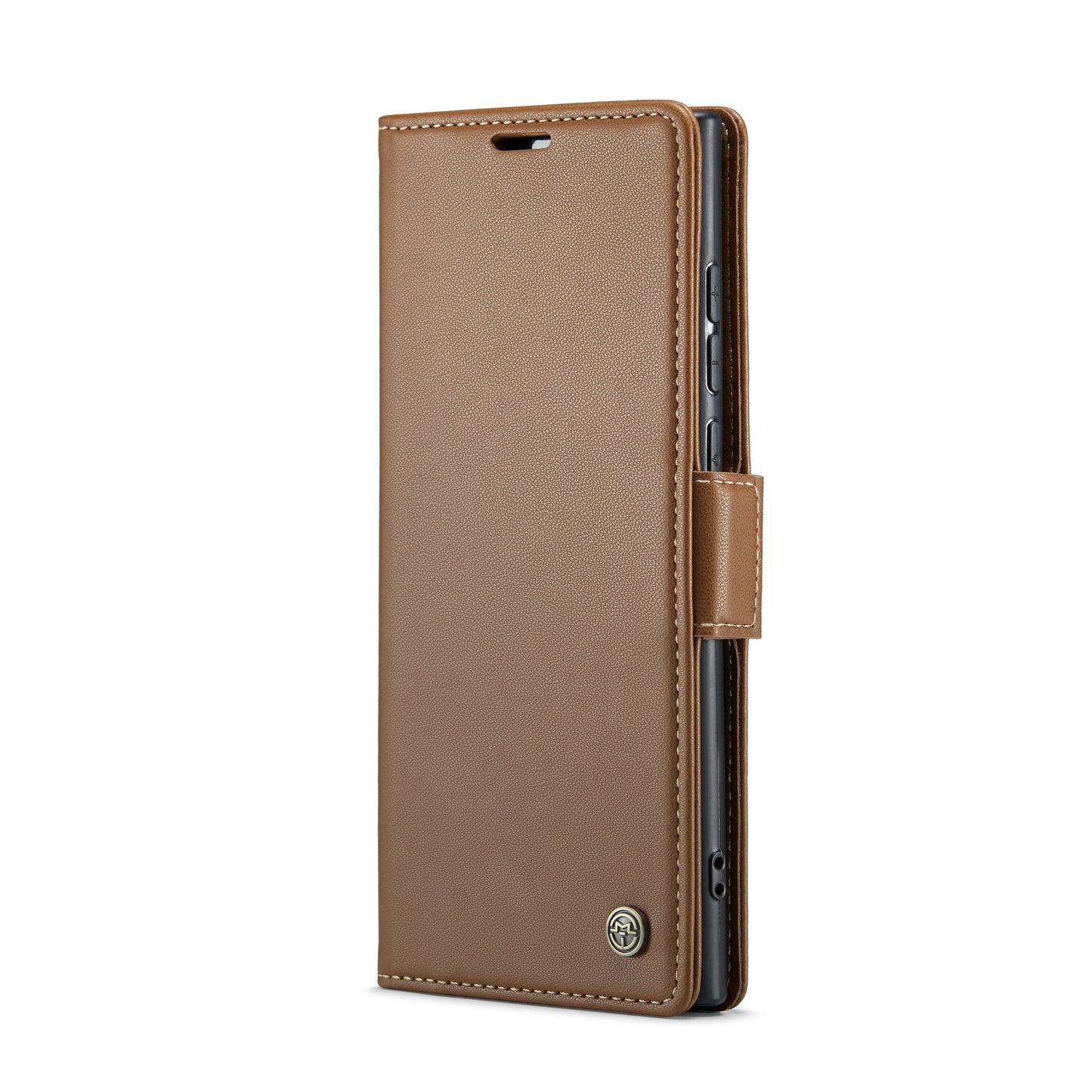 Samsung Galaxy S24 Ultra Leather Wallet Case - RFID Blocking, Stand Function, Card Slots-buycases.co.uk