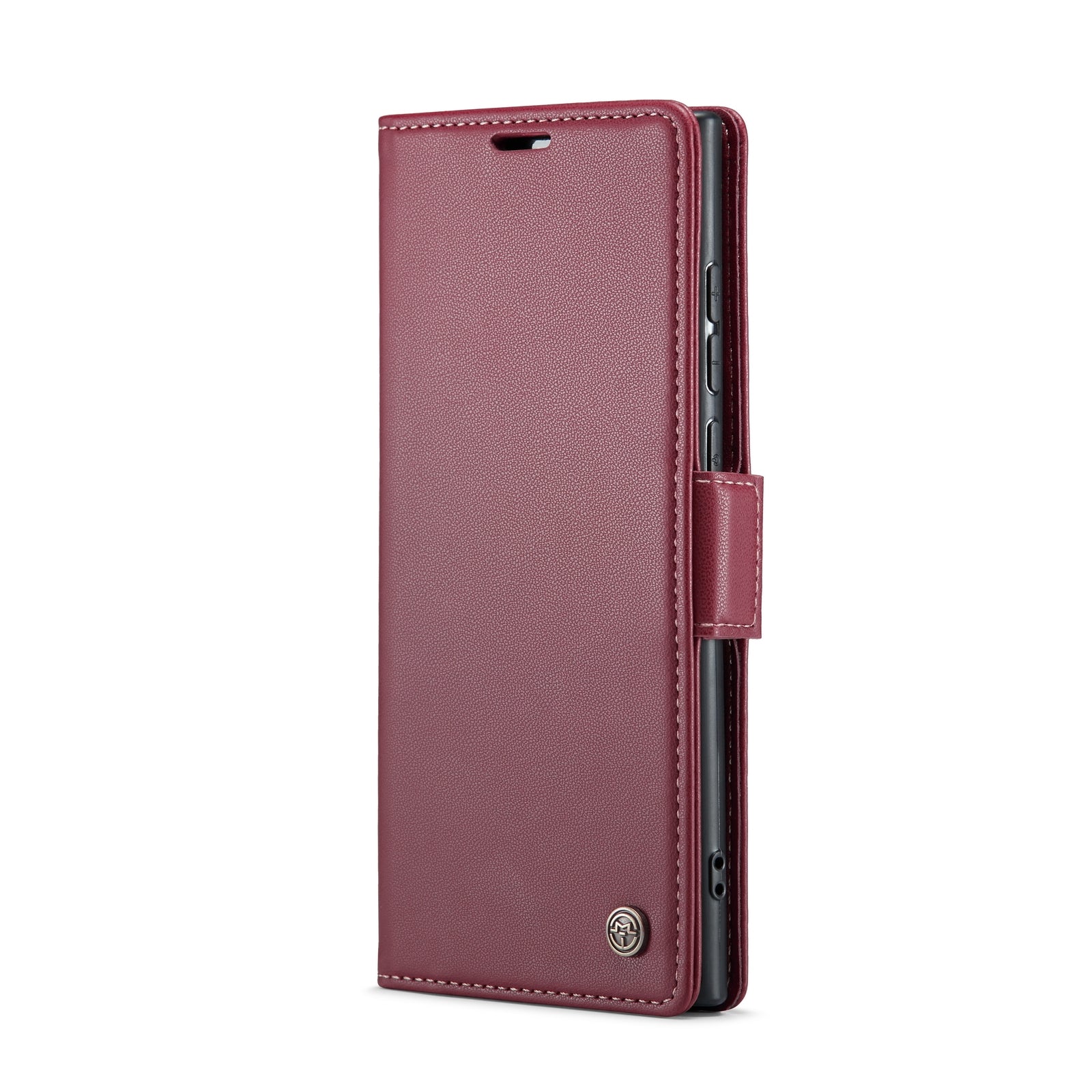 Samsung Galaxy S24 Ultra Leather Wallet Case - RFID Blocking, Stand Function, Card Slots-buycases.co.uk