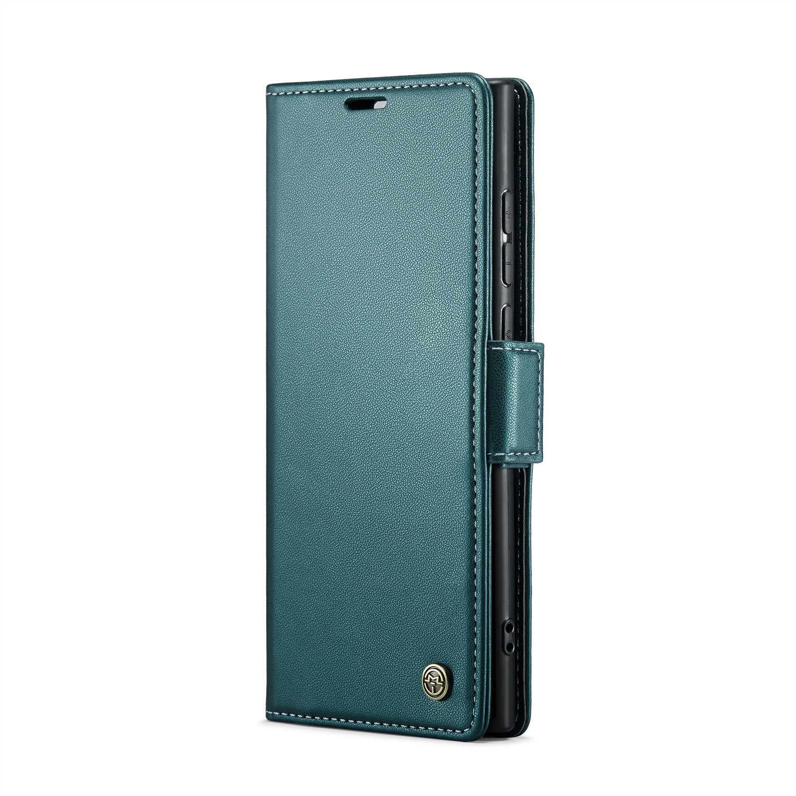 Samsung Galaxy S24 Ultra Leather Wallet Case - RFID Blocking, Stand Function, Card Slots-buycases.co.uk