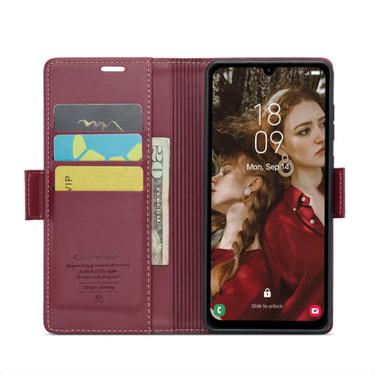 Samsung Galaxy A15 5g Leather Wallet Case - RFID Blocking, Stand Function, Card Slots-buycases.co.uk