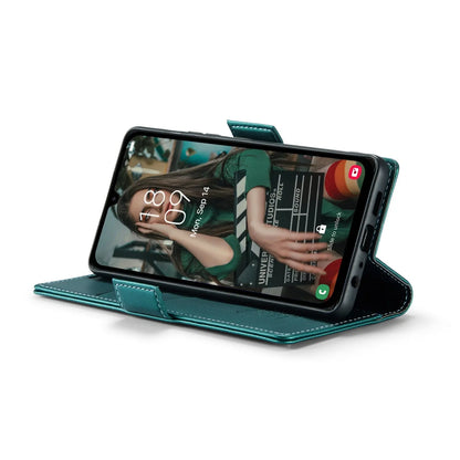 Samsung Galaxy A15 5g Leather Wallet Case - RFID Blocking, Stand Function, Card Slots-buycases.co.uk