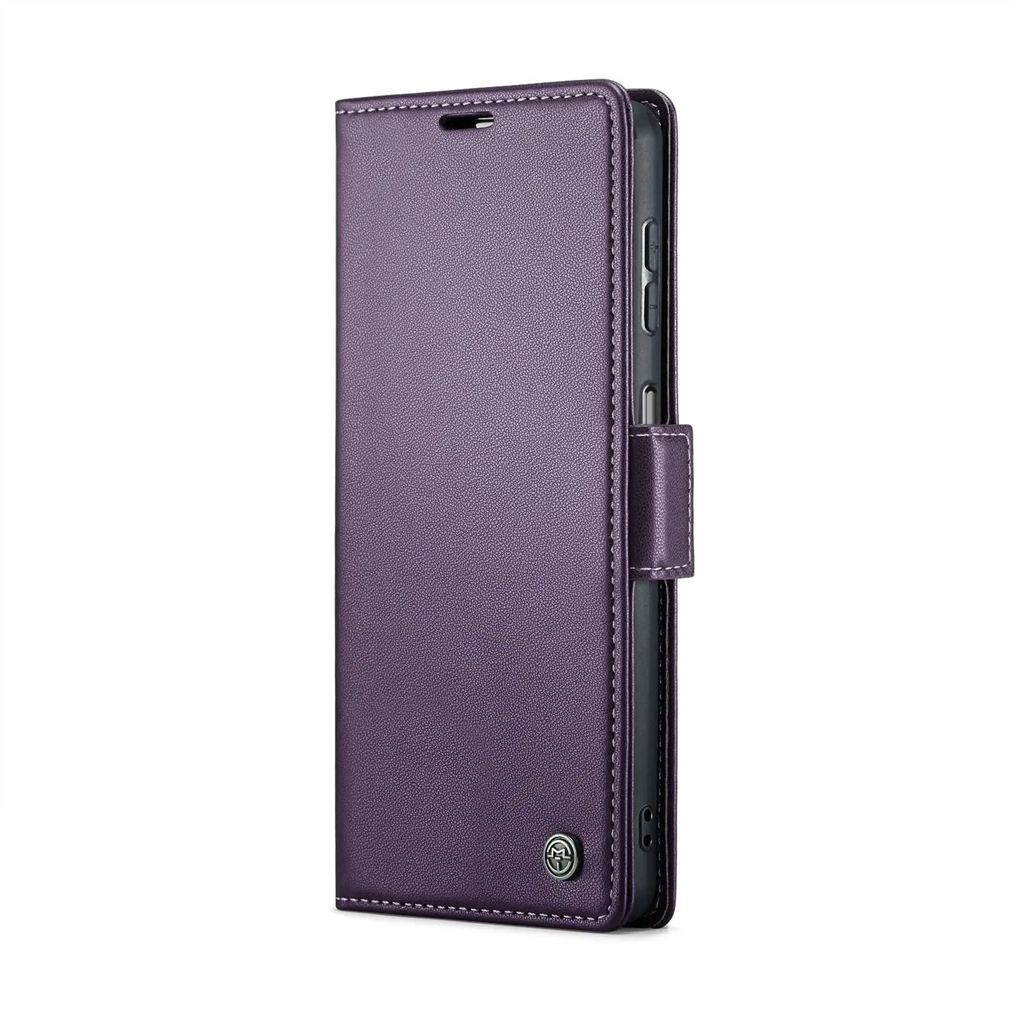 Samsung Galaxy A15 5g Leather Wallet Case - RFID Blocking, Stand Function, Card Slots-buycases.co.uk