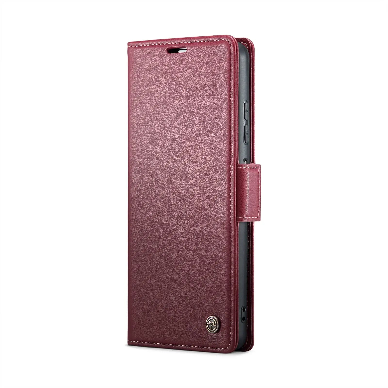 Samsung Galaxy A05s Leather Wallet Case - RFID Blocking, Stand Function, Card Slots-buycases.co.uk