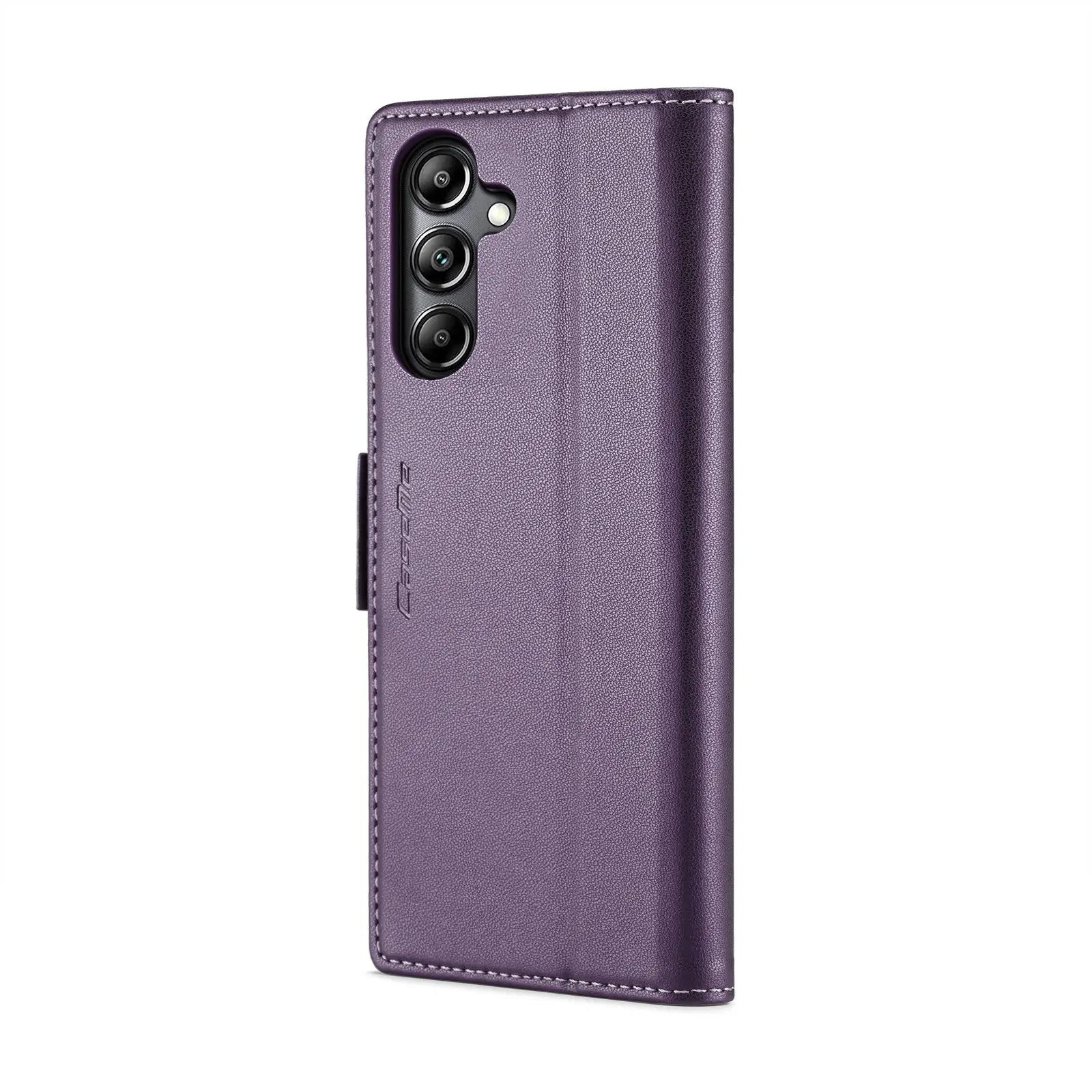 Samsung Galaxy A05s Leather Wallet Case - RFID Blocking, Stand Function, Card Slots-buycases.co.uk