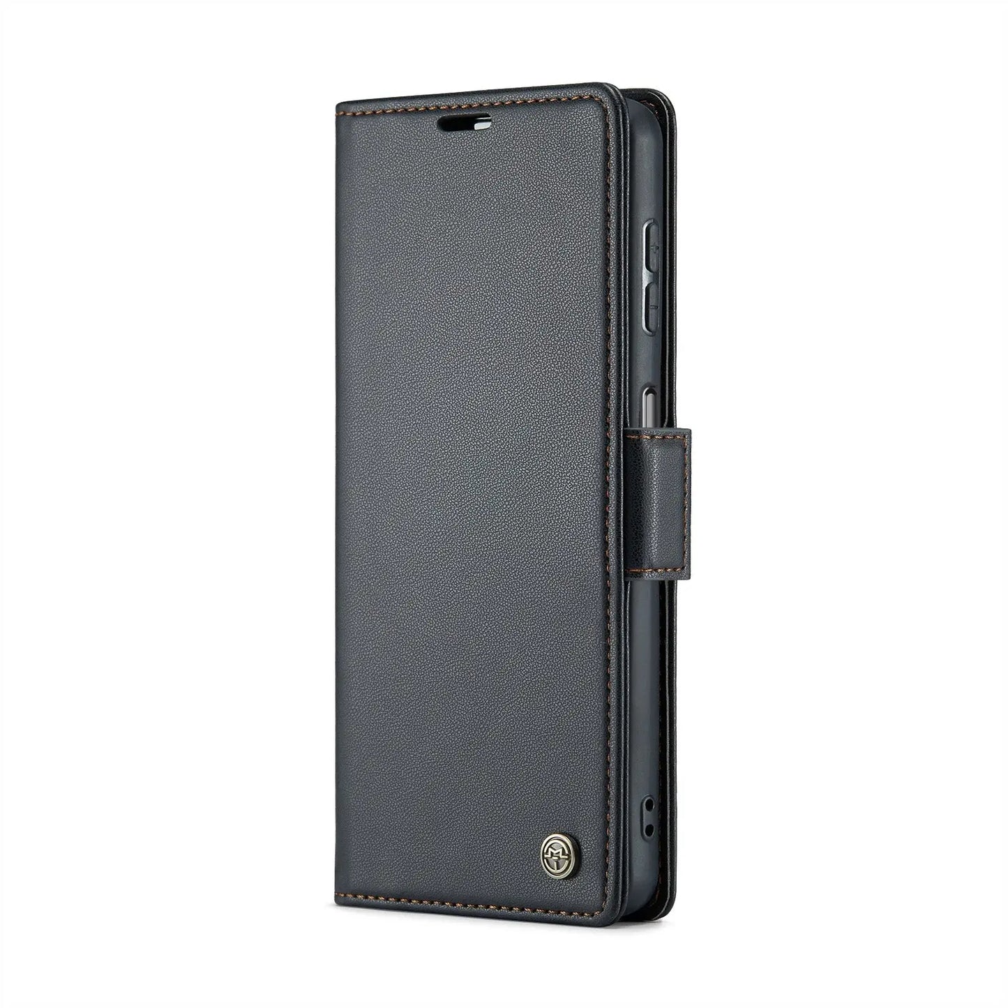 Samsung Galaxy A25 5g Leather Wallet Case - RFID Blocking, Stand Function, Card Slots-buycases.co.uk