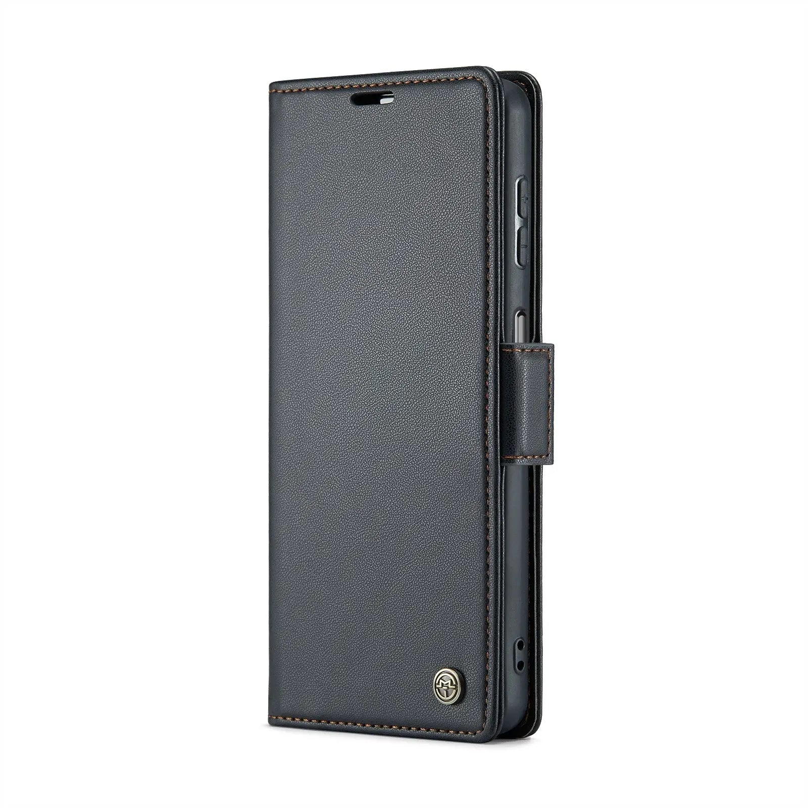 Samsung Galaxy A25 5g Leather Wallet Case - RFID Blocking, Stand Function, Card Slots-buycases.co.uk