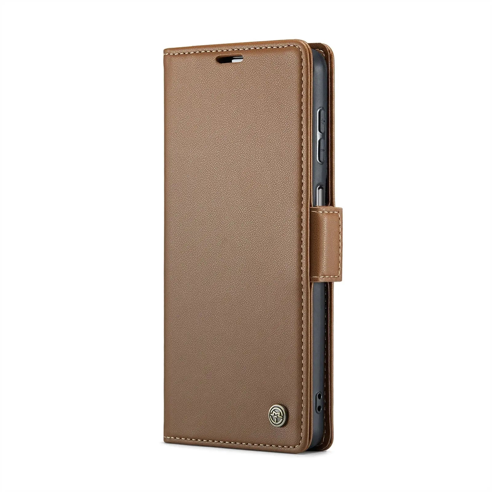 Samsung Galaxy A25 5g Leather Wallet Case - RFID Blocking, Stand Function, Card Slots-buycases.co.uk