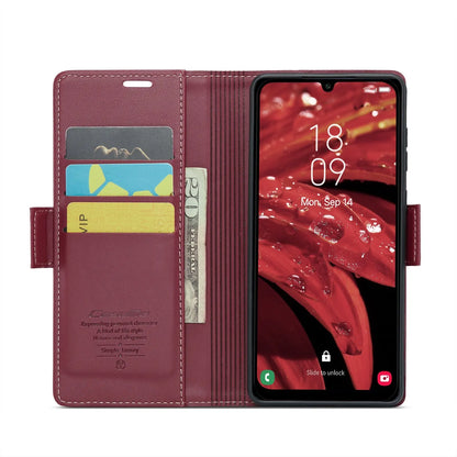 Samsung Galaxy A25 5g Leather Wallet Case - RFID Blocking, Stand Function, Card Slots-buycases.co.uk