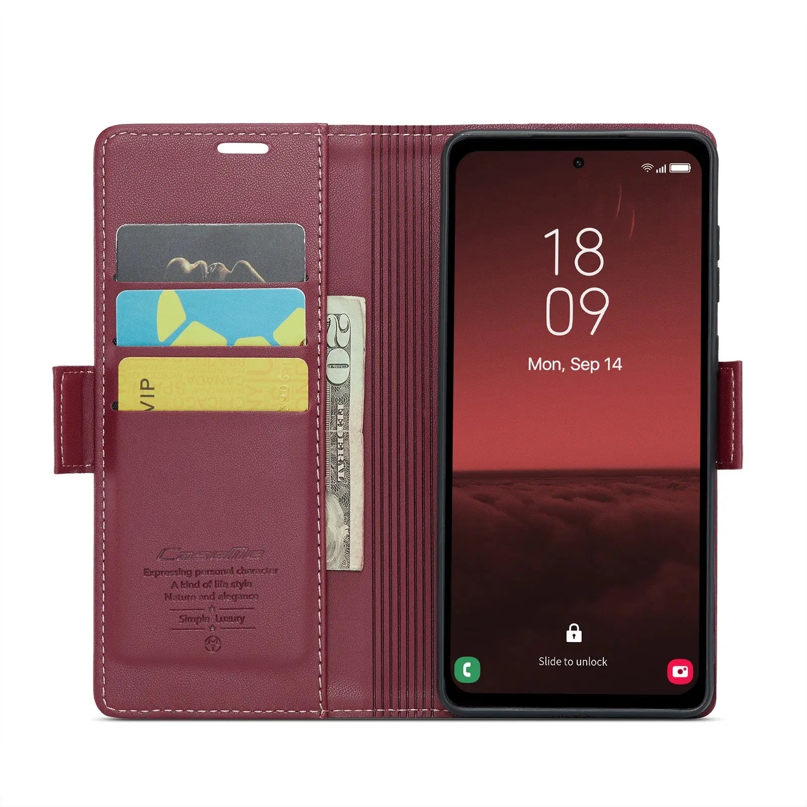 Samsung Galaxy A35 5g Leather Wallet Case - RFID Blocking, Stand Function, Card Slots-buycases.co.uk