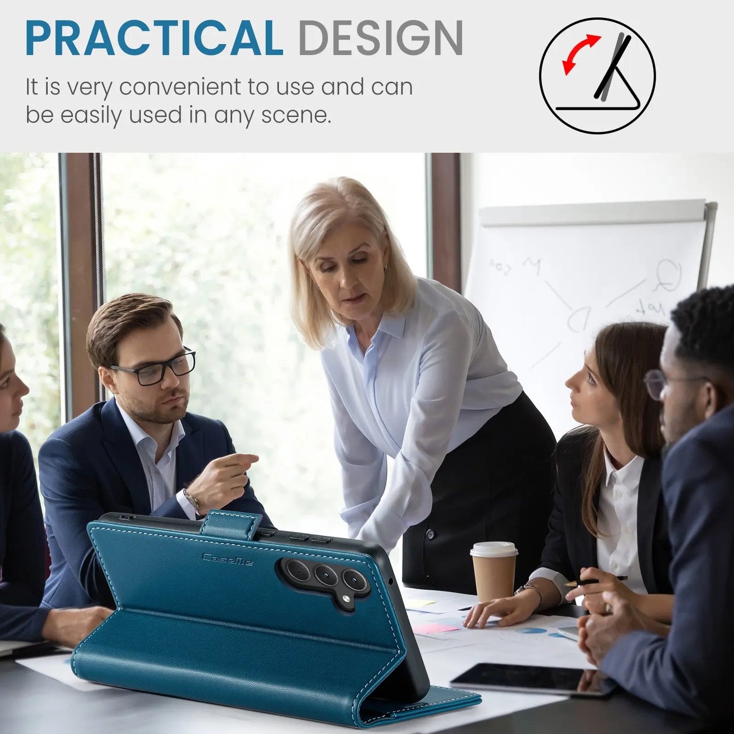 Samsung Galaxy A35 5g Leather Wallet Case - RFID Blocking, Stand Function, Card Slots-buycases.co.uk