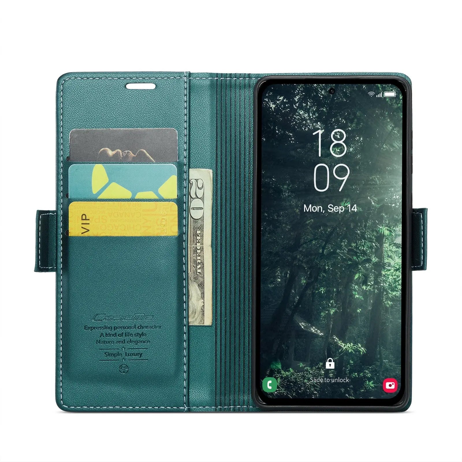 Samsung Galaxy A35 5g Leather Wallet Case - RFID Blocking, Stand Function, Card Slots-buycases.co.uk