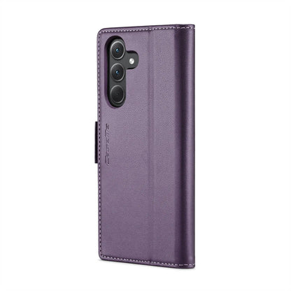 Samsung Galaxy A35 5g Leather Wallet Case - RFID Blocking, Stand Function, Card Slots-buycases.co.uk