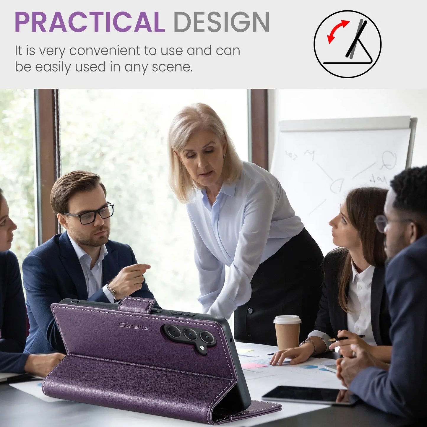 Samsung Galaxy A35 5g Leather Wallet Case - RFID Blocking, Stand Function, Card Slots-buycases.co.uk