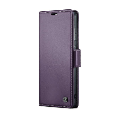 Samsung Galaxy A55 Leather Wallet Case - RFID Blocking, Stand Function, Card Slots-buycases.co.uk