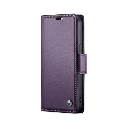 iPhone 13 mini Leather Wallet Case - RFID Blocking, Stand Function, Card Slots