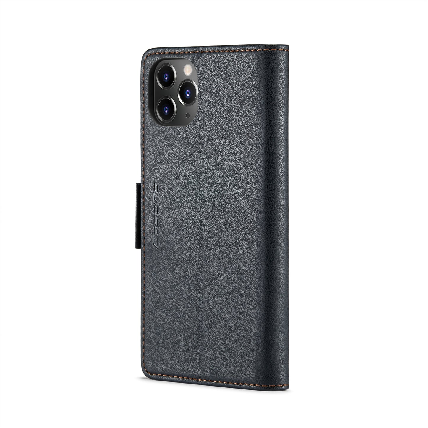 iPhone 11 Pro Leather Wallet Case - RFID Blocking, Stand Function, Card Slots