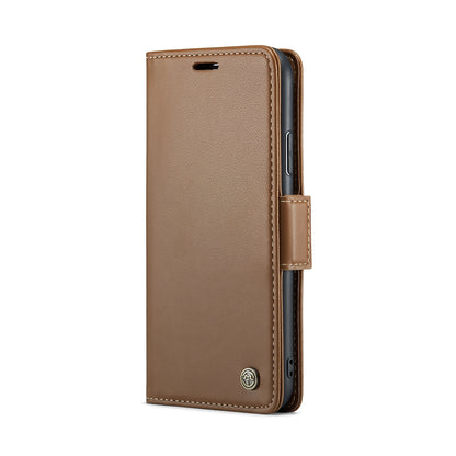 iPhone 11 Pro Max Leather Wallet Case - RFID Blocking, Stand Function, Card Slots