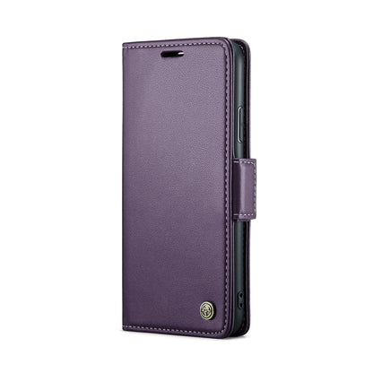 iPhone 11 Pro Max Leather Wallet Case - RFID Blocking, Stand Function, Card Slots