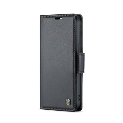 iPhone 15 Plus Leather Wallet Case - RFID Blocking, Stand Function, Card Slots