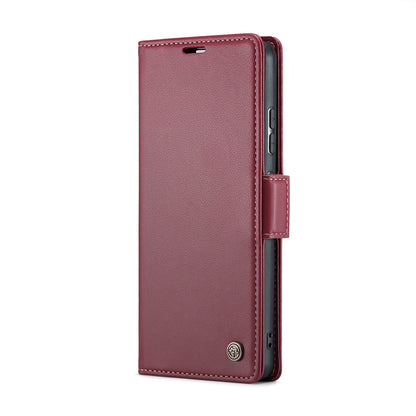 Xiaomi 13 Leather Wallet Case - RFID Blocking, Stand Function, Card Slots