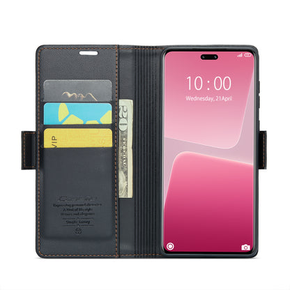 Xiaomi 13 Lite Leather Wallet Case - RFID Blocking, Stand Function, Card Slots